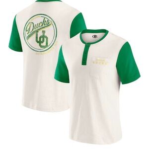 Oregon Ducks Darius Rucker Collection by Fanatics Henley Tshirt Medium